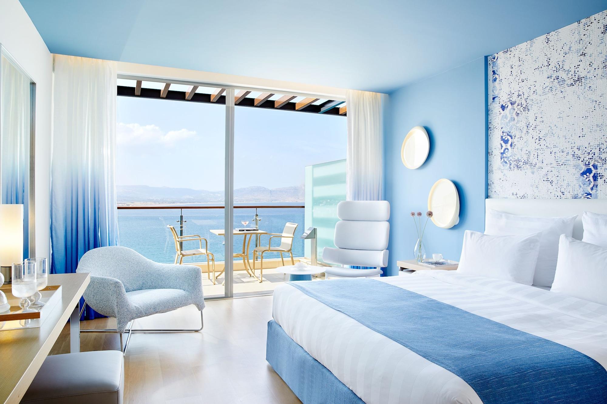 Lindos Blu Luxury Hotel-Adults Only Bagian luar foto