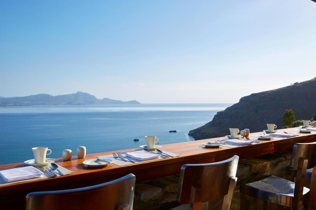 Lindos Blu Luxury Hotel-Adults Only Bagian luar foto