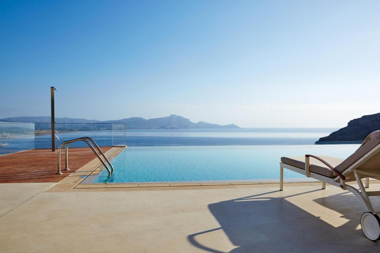 Lindos Blu Luxury Hotel-Adults Only Bagian luar foto