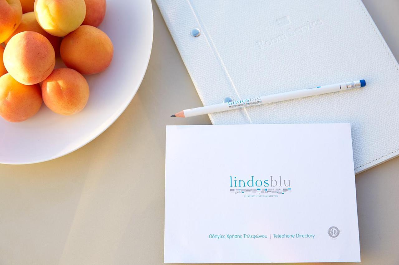 Lindos Blu Luxury Hotel-Adults Only Bagian luar foto